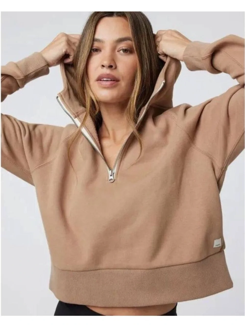 Vouri Restore Half Zip Hoodie Goldenrod Medium - Picture 10 of 10